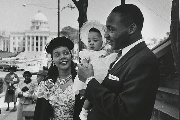 Dr. Martin Luther King and Family