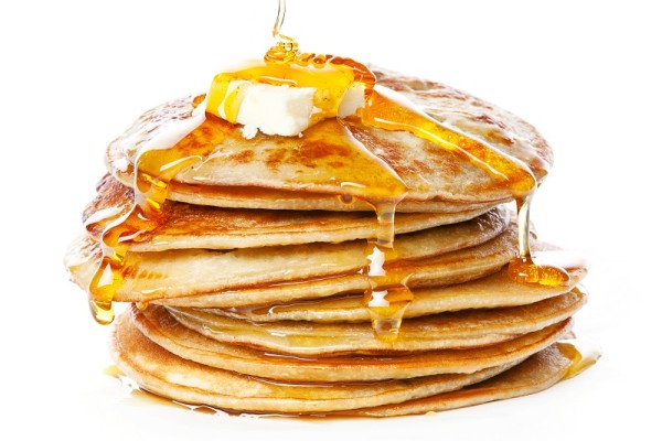 pancake stack for youth pancake breakfast